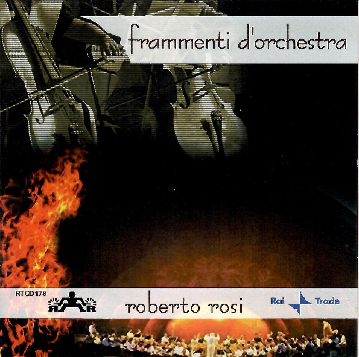 Copertina del CD Frammenti d'orchestra, Rai Trade RTCD 178